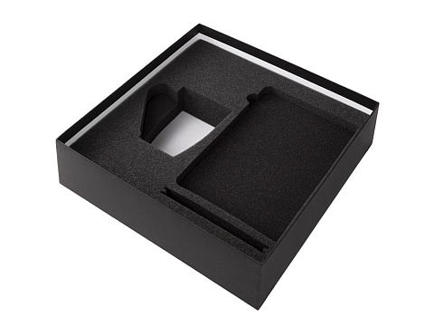 Подарочный набор с блокнотом С3, металлической ручкой и кружкой, красный - рис 3.