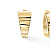 Серьги Gold Coeur de Lion 0138/21-1600 - миниатюра - рис 3.
