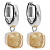Серьги FIRENZE (S) Champagne Qudo 107000/20-5035 - миниатюра - рис 2.