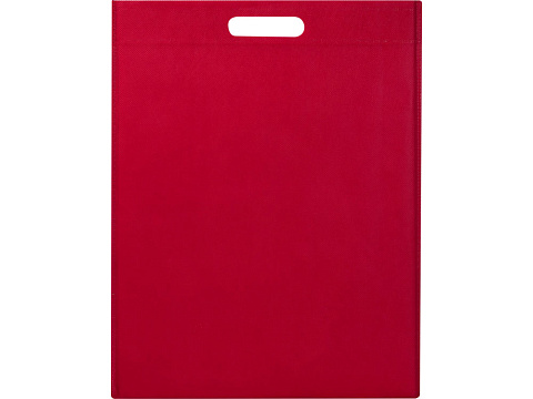 Экосил эко-сумка из нетканого материала из переработанных материалов по стандарту GRS объемом 5 л, красный - рис 3.