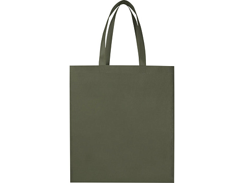 Экосил эко-сумка с ластовицей из нетканого материала, переработанного по стандарту GRS, объемом 12 л, зеленый лесной - рис 2.