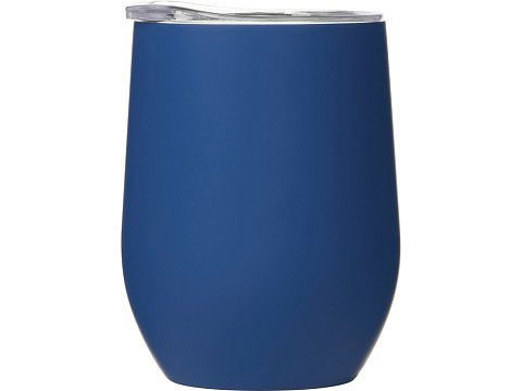 Термокружка Vacuum mug C1, soft touch, 370мл, синий (Р) - рис 3.