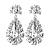 Серьги LUCIA SS WHITE Dyrberg Kern 390072 - миниатюра