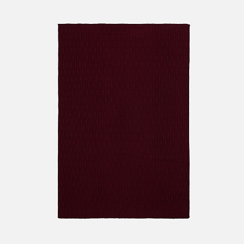 Плед Knitline, темно-красный (бордовый) - рис 6.