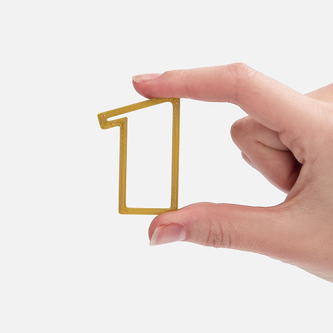 Подвеска Symbol, 3D-печать на заказ, цифра 1 - рис 3.