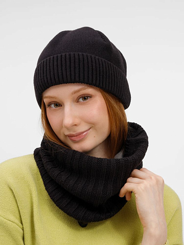 Снуд ComFleece, черный - рис 7.