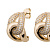 Серьги the weave gold Mason ABE28377-01 G - миниатюра - рис 2.