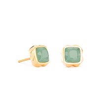 Серьги Green-Gold Coeur de Lion 1200/21-0516