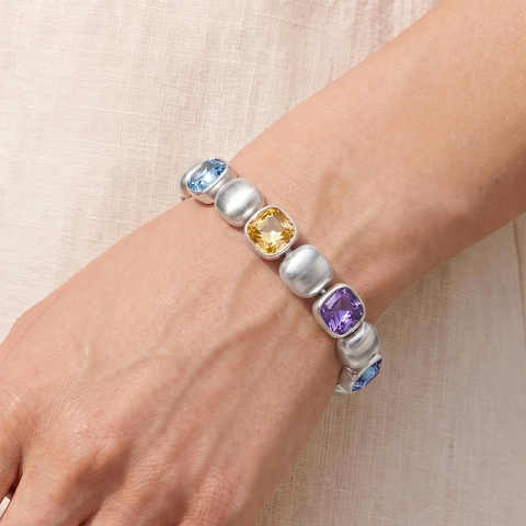 Браслет Tanzanite, Topaz, Blue - рис 2.