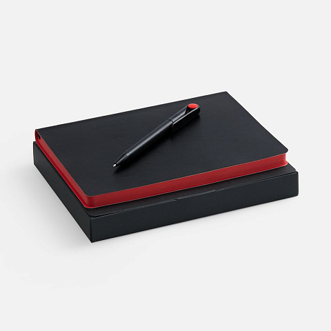 Набор Doppio, черный с красным - рис 2.