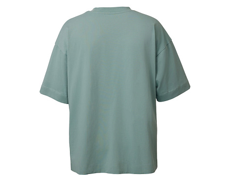 Футболка оверсайз Beta.01 унисекс, пыльный бирюзовый - рис 2.