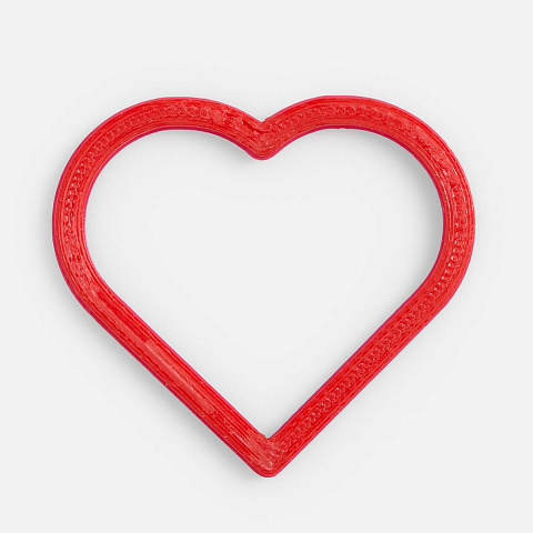 Подвеска Contour, 3D-печать на заказ, сердце - рис 2.