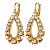 Серьги ZANETTA SG GOLDEN Dyrberg Kern 420081 - миниатюра - рис 3.
