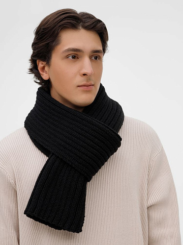 Шарф HappyGo, черный - рис 5.