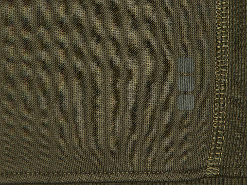 Толстовка Арора мужская с капюшоном, зеленый лесной - рис 6.