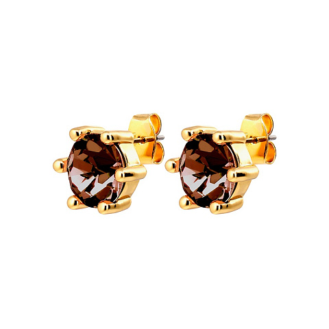 Серьги CRAZE SG BROWN