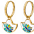 Серьги Fiore Luna AE03599-21A - миниатюра - рис 2.