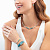 Колье Turquoise Coeur de Lion 4314/10-0600 - миниатюра - рис 2.