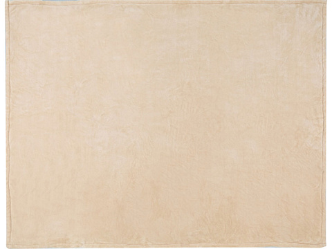 Эшн одеяло из переработанного шерпа GRS, бежевый - рис 2.